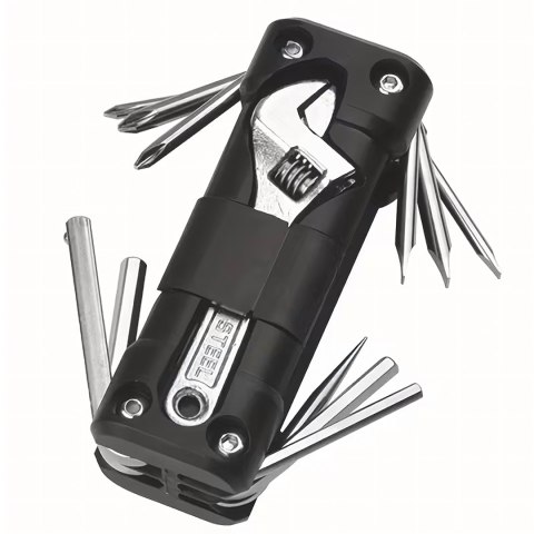 Multitool Rowerowy Klucze do Naprawy Wielofunkcyjny Zestaw Narzędzi 13w1