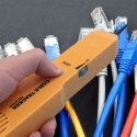 Wykrywacz Lokalizator Kabli Tester Sonda do Szukania Przewodów Rj11 Etui