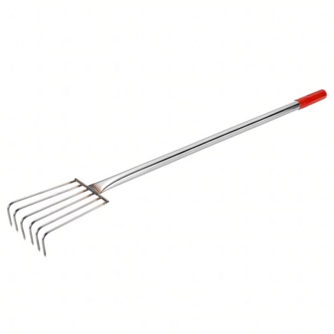 Grabki Ogrodowe Ogrodnicze Metalowe Pazurki do Grabienia Spulchniania 6 Zębne 106 cm