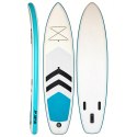 Deska Sup Paddle Board do Pływania Pompowana Standu Up + Akcesoria 305 cm
