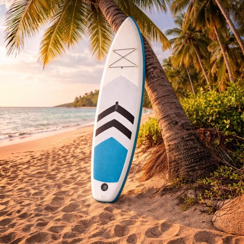 Deska Sup Paddle Board do Pływania Pompowana Standu Up + Akcesoria 305 cm