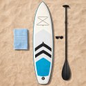Deska Sup Paddle Board do Pływania Pompowana Standu Up + Akcesoria 305 cm