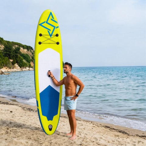 Deska Sup Paddle Board do Pływania Pompowana Standu Up + Akcesoria 305 cm