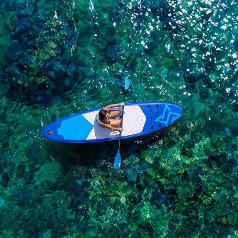 Deska Sup Paddle Board do Pływania Pompowana Standu Up + Akcesoria 350 cm
