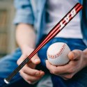 Kij Baseballowy Bejsbolowy Bat Aluminiowy 25" 64cm Treningowy Czerwony