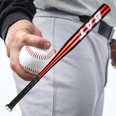 Kij Baseballowy Bejsbolowy Bat Aluminiowy 25" 64cm Treningowy Czerwony