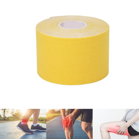 PLASTRY TAPE TEJPY KINESIOTAPING TEJP TAŚMA KINESIO SPORT PRO 5MX5CM
