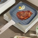 Patelnia Grillowa Turystyczna Biwakowa do Smażenia Grillowania Indukcja Gaz