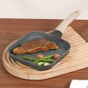 Patelnia Grillowa Turystyczna Biwakowa do Smażenia Grillowania Indukcja Gaz