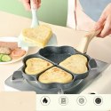 Patelnia do Smażenia Jajek Racuchów Pancakes Placków Indukcja Serduszka