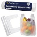 56 x Reklamówki Foliówki Zrywki Foliowe Jednorazowe 44x35cm Rolka 120szt Mocne
