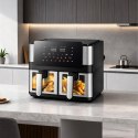 Frytkownica Beztłuszczowa Air Fryer 8L 4+4L Frytownica 2000W 12 Programów