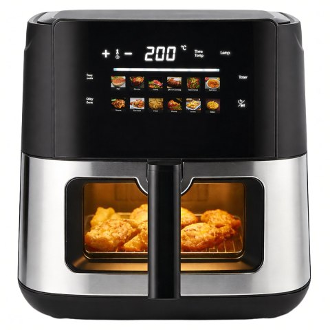Frytkownica Beztłuszczowa Air Fryer 8L Frytownica 1700W 12 Programów Mocna