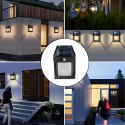 Lampa Solarna Led Latarnia Kinkiet Ogrodowy Elewacyjny z Czujnikiem Ruchu