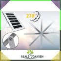 Latarnia Ogrodowa Lampa Solarna na Słup Mocna 300W Panel Uliczna 299 Led