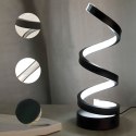 Led Spiralna Lampka Nocna Lampa Stołowa Oświetlenie Dekoracyjne do Sypialni