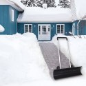 Pług Łopata Do Śniegu Odśnieżarka Zgarniacz Odśnieżacz Na Kołach 95cm
