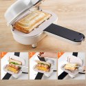 Toster Opiekacz do Kanapek Tostów Sandwich 700W Nieprzywierająca Powłoka