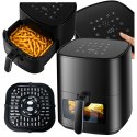 Frytkownica Beztłuszczowa Air Fryer 5L Frytownica 1500W 9 Programów Mocna