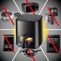 Frytkownica Beztłuszczowa Air Fryer 5L Frytownica 1500W 9 Programów Mocna