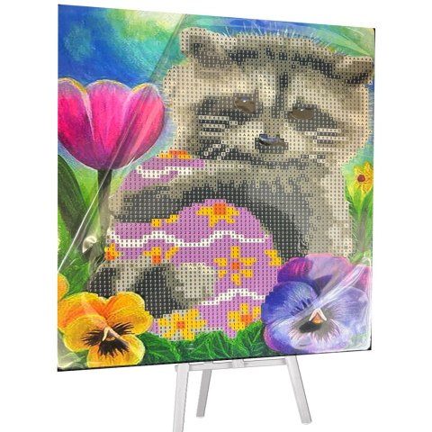DIAMOND PAINTING HAFT DIAMENTOWY MOZAIKA ZESTAW SZTALUGA 21x25cm DLA DZIECI