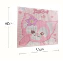 HAFT DIAMENTOWY 30x30 DIAMOND PAINTING MOZAIKA DIAMENTOWA OBRAZ ANIME