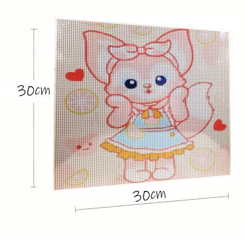 HAFT DIAMENTOWY 30x30 DIAMOND PAINTING MOZAIKA DIAMENTOWA OBRAZ ANIME