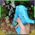 Pistolet na Bańki Maszyna do Baniek Mydlanych Generator Delfin Płyn