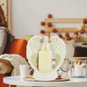 24 x Figurka Dekoracyjna Świecznik Świeca Ozdoba Anioł Aniołek Led Święta Ogród 21cm