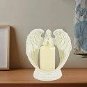 24 x Figurka Dekoracyjna Świecznik Świeca Ozdoba Anioł Aniołek Led Święta Ogród 21cm