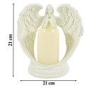 24 x Figurka Dekoracyjna Świecznik Świeca Ozdoba Anioł Aniołek Led Święta Ogród 21cm