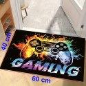 Mata Gamingowa Ochronna Dywan Chodnik pod Fotel Krzesło dla Graczy 40x60 cm