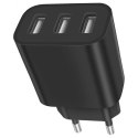Mocna Kostka Ładowarka Sieciowa 3 x Usb Uniwerslana USB 3 Porty 5V 3.4A