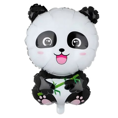 Zestaw Balonów Urodzinowych Panda Zwierzęta na Urodziny Przyjęcia 5 szt