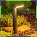 Lampa LED 18W Ogrodowa Nowoczesna 60cm Zewnętrzna Słupek Stojąca Okrągła