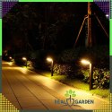 Lampa LED 18W Ogrodowa Nowoczesna 60cm Zewnętrzna Słupek Stojąca Okrągła