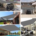 Zagiel Przeciwsłoneczny Parasol Ogrodowy Zacieniacz Prostokąt Markiza 2x3m