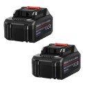 Dmuchawa do Śniegu Liści Akumulatorowa Składana Ogrodowa 2x Aku 3000 mAh