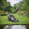Kosiarka Elektryczna Lekka Mocna do Koszenia Trawy Duży Kosz 50L 2400W 43cm