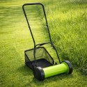 Kosiarka Ręczna Bębnowa Mechaniczna Wrzecionowa Pchana Z Koszem 16" 40 cm