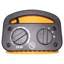 Nagrzewnica Elektryczna Dmuchawa 2kW Farelka Grzejnik Termostat 2000W