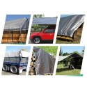 Plandeka Płachta Ochronna UV 6x8m 120g Okryciowa Mocna Uniwersalna