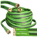 Wąż Ogrodowy 22,5 m Wysokociśnieniowy 1/2'' Mocny PVC Adapter Wytrzymały