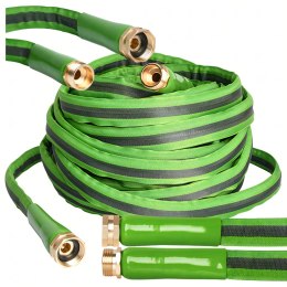 Wąż Ogrodowy 22,5 m Wysokociśnieniowy 1/2'' Mocny PVC Adapter Wytrzymały