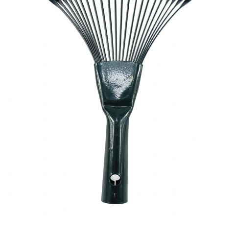Grabie do Liści Trawy Wachlarzowe 42cm Ogrodowe z Trzonkiem Drewnianym 120cm