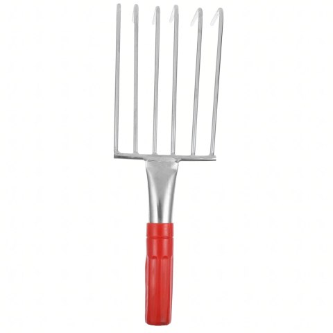 Grabki Ogrodowe Ogrodnicze Metalowe Pazurki do Grabienia Spulchniania 6 Zębne 32 cm