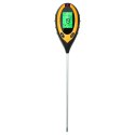 Kwasomierz Tester Gleby Ziemi Podłoża Ph Ziemi 4w1 Miernik Temperatura