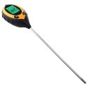 Kwasomierz Tester Gleby Ziemi Podłoża Ph Ziemi 4w1 Miernik Temperatura