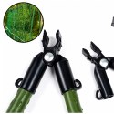 Łącznik Szczytowy Klips Trójnik Zawiasowy do Tyczek Ogrodowych 11mm 4szt