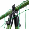 Łącznik Szczytowy Klips Trójnik Zawiasowy do Tyczek Ogrodowych 11mm 4szt